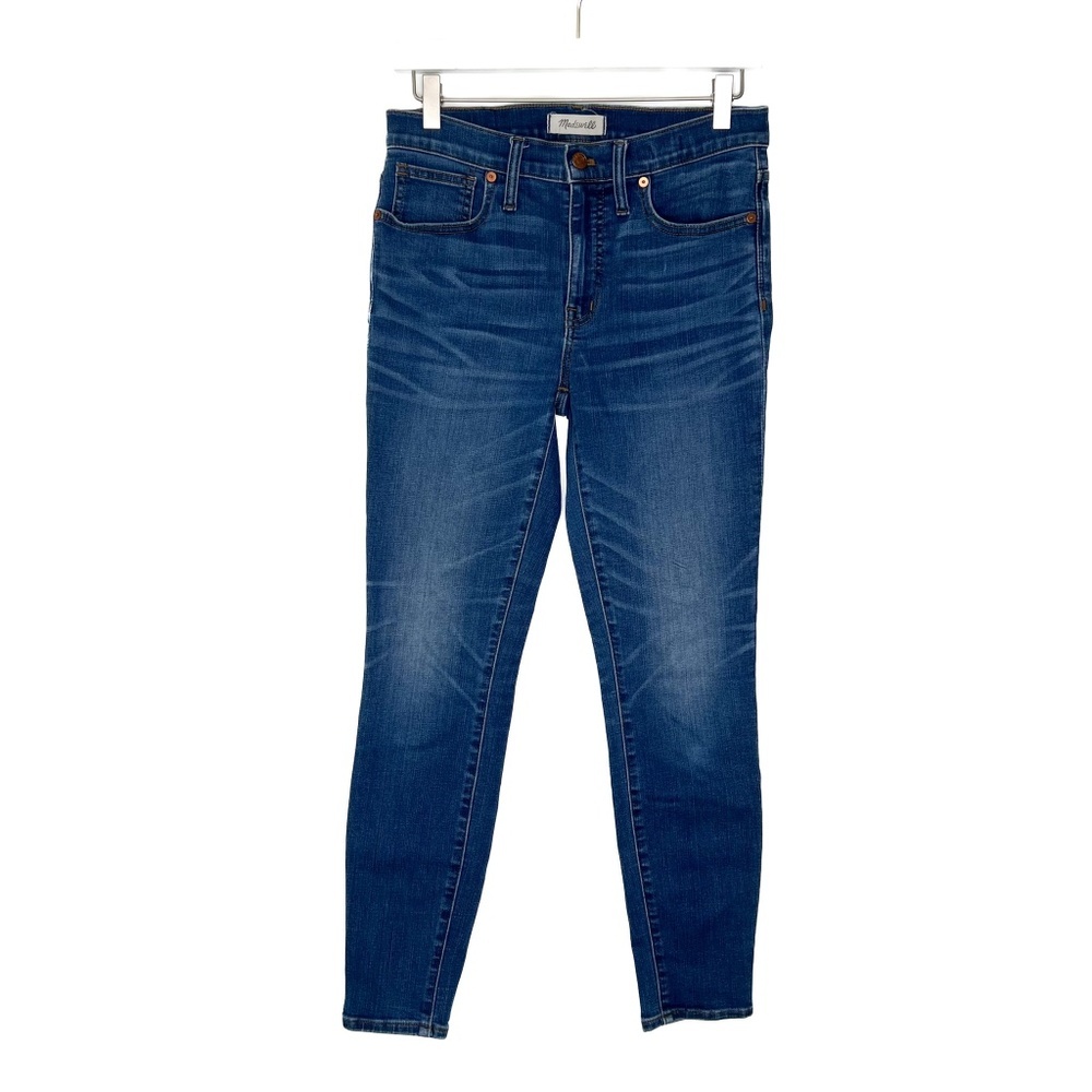 Madewell Jeans 9” High Rise Skinny Jeans Medium Wash
